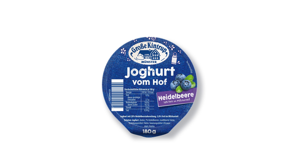 Joghurt Heidelbeere 180 g