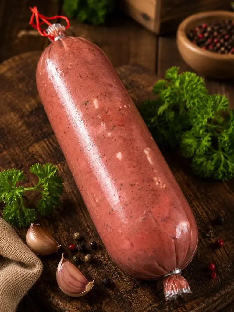 Blutwurst im Darm von Merschformann