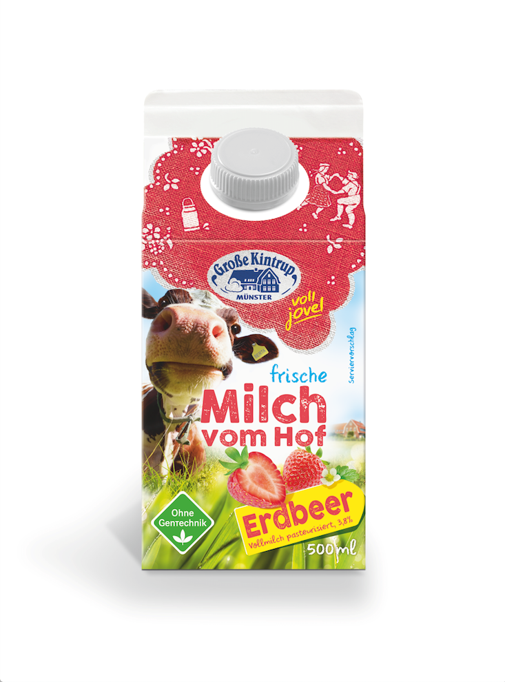 Erdbeermilch 0,5l