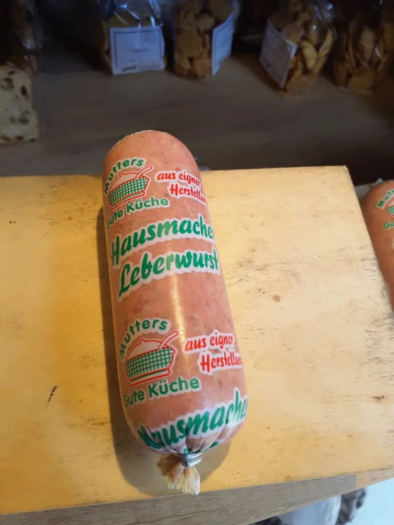 Grobe Leberwurst im Darm 150g von Merschformann 