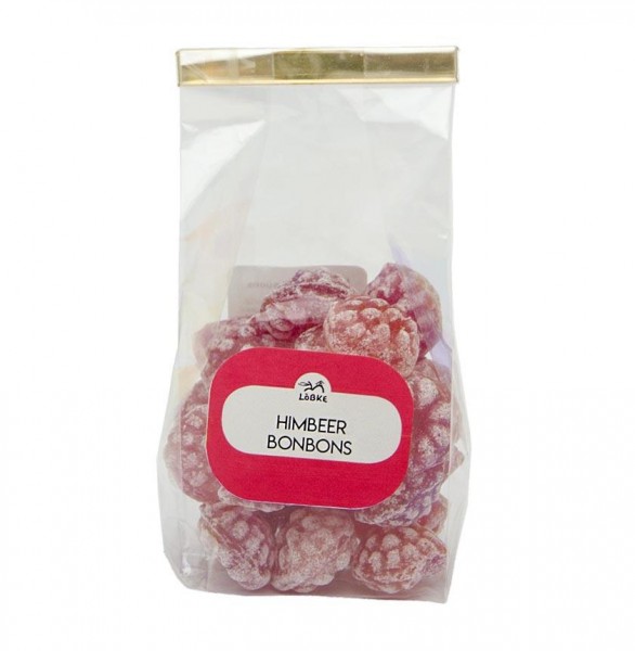Himbeer Bonbons 100g Tüte von Löbke