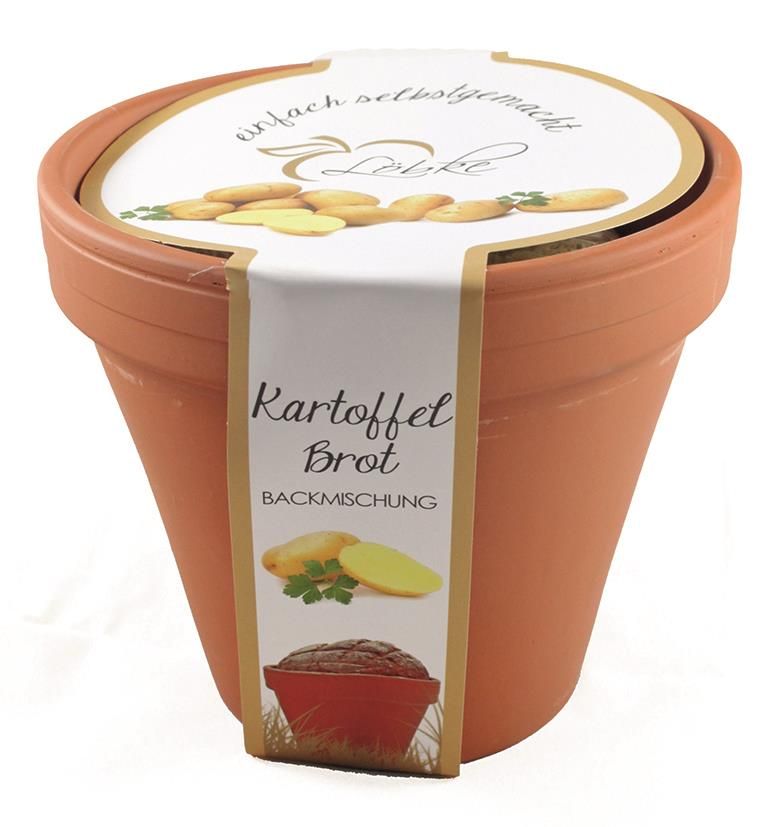 Kartoffelbrot im Tontopf Loepke