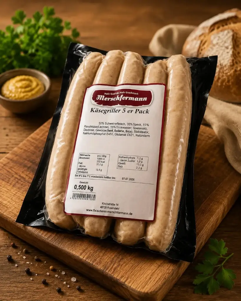 Käsegriller 5 Stück von Merschformann 