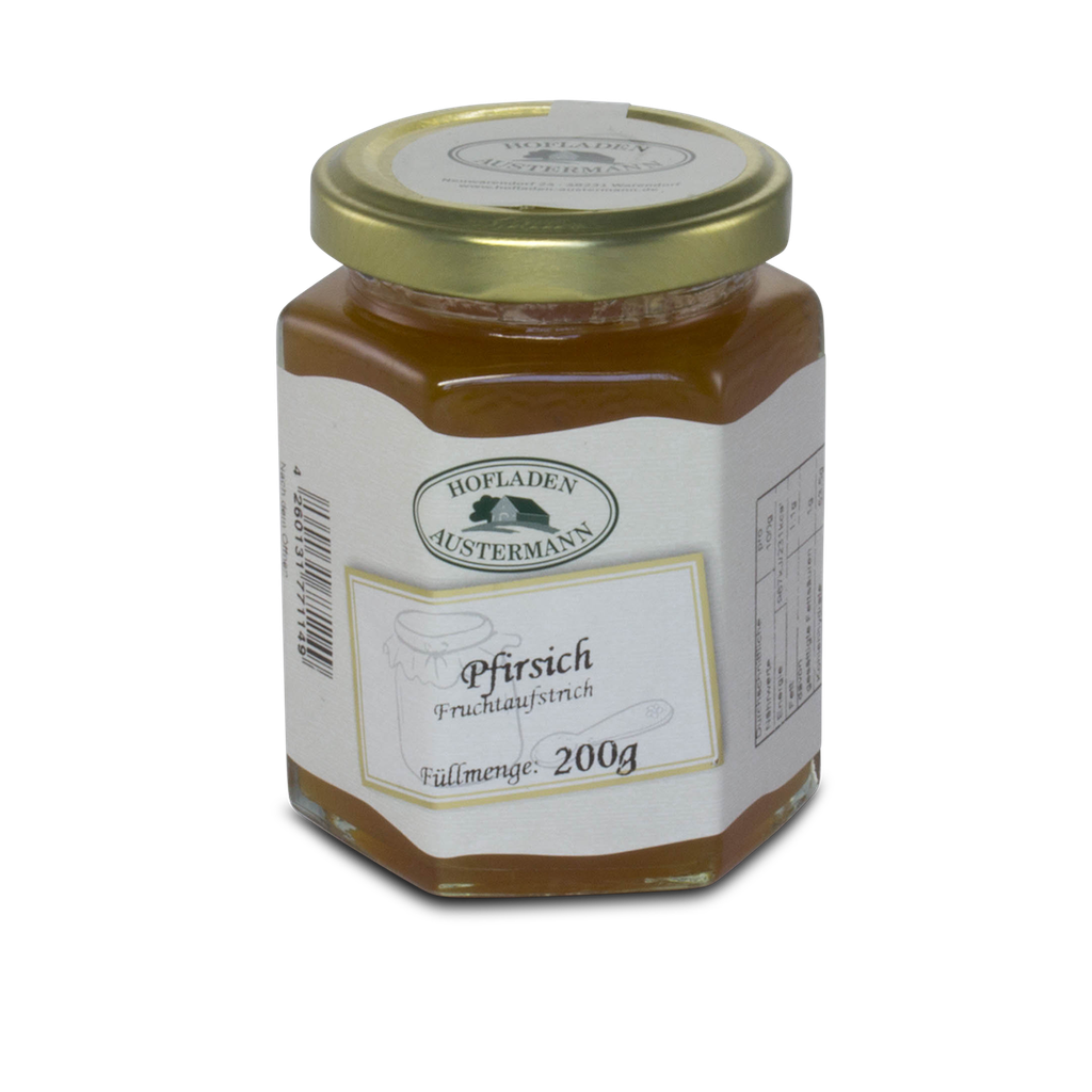 Pfirsich Fruchtaufstrich 200g AUS 