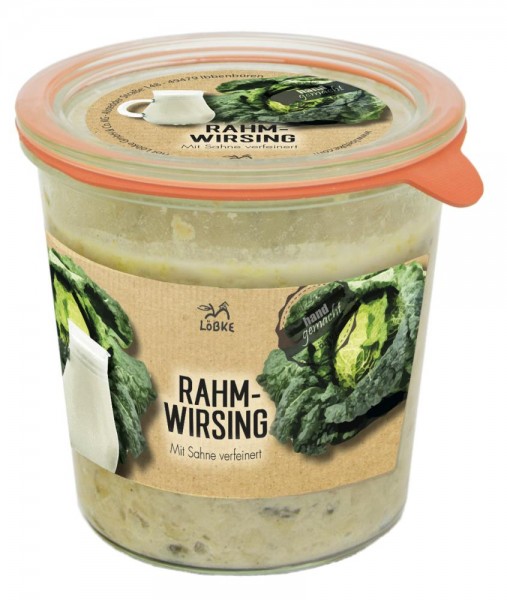 Rahmwirsing 580ml im Weckglas von Löbke