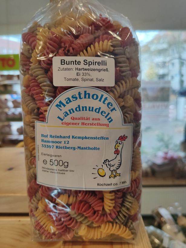 Spirelli bunt MHL 500g