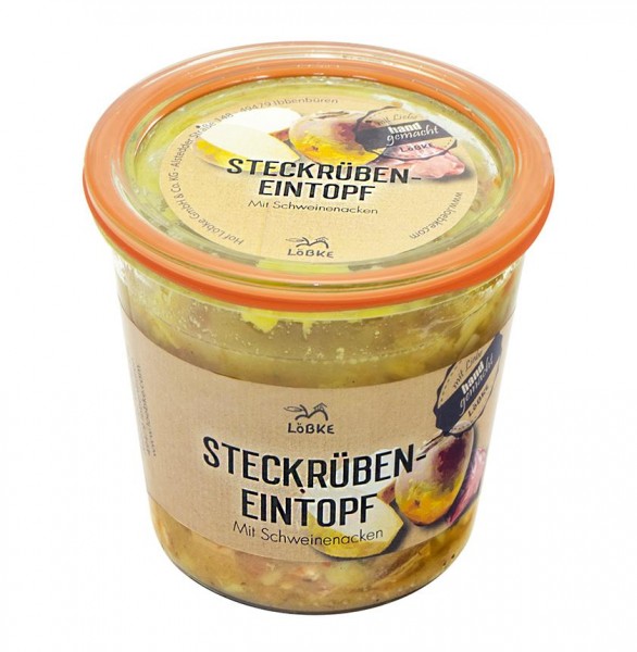 Steckrübeneintopf m. Schweinenacken 580ml von Löbke