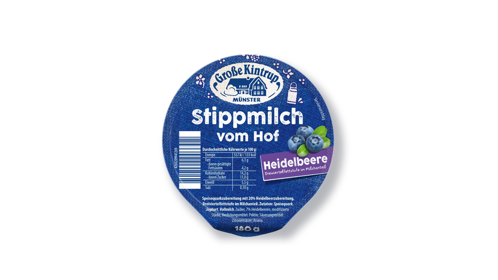 Stippmilch Heidelbeere 180g