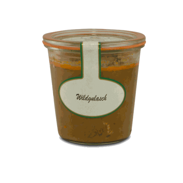 Wildgulasch im Glas von AUS 