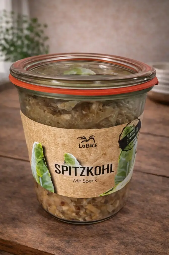 Spitzkohl mit Speck von Löbke 