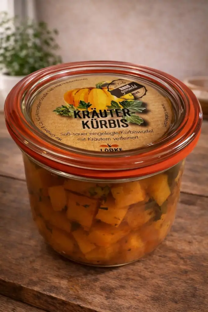 Kräuter Kürbis 580ml von Löbke 