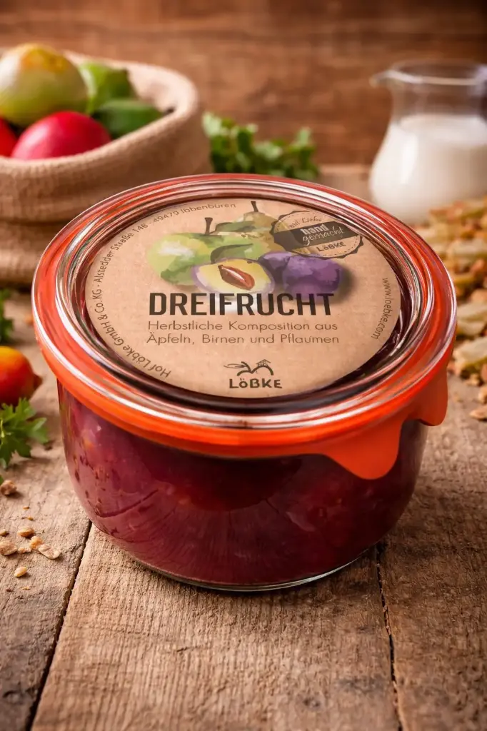 Dreifrucht 450ml von Löbke 