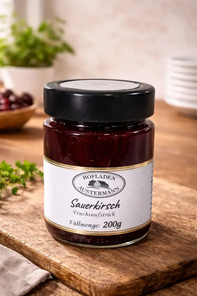 Sauerkirsch Fruchtaufstrich von AUS 