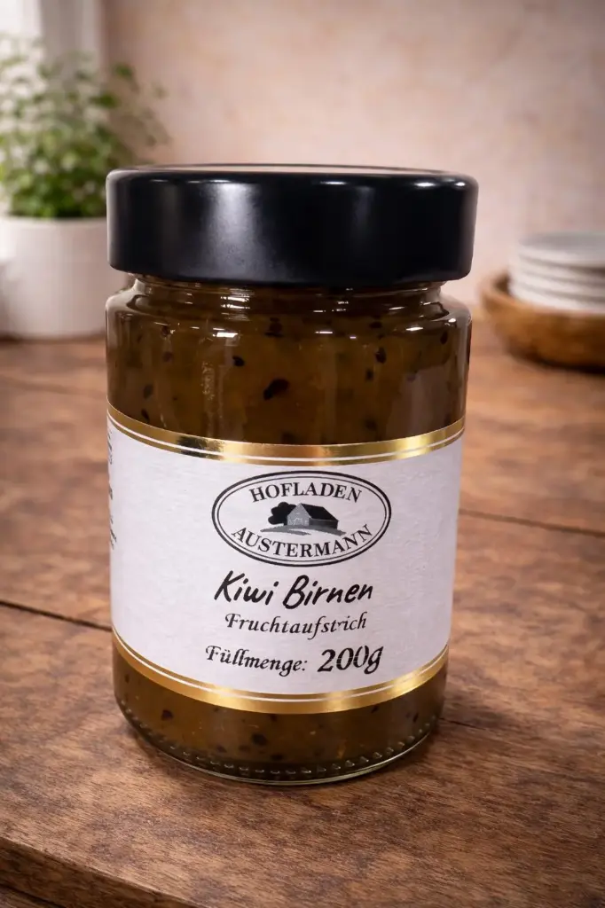 Kiwi Birnen Fruchtaufstrich AUS 200g 