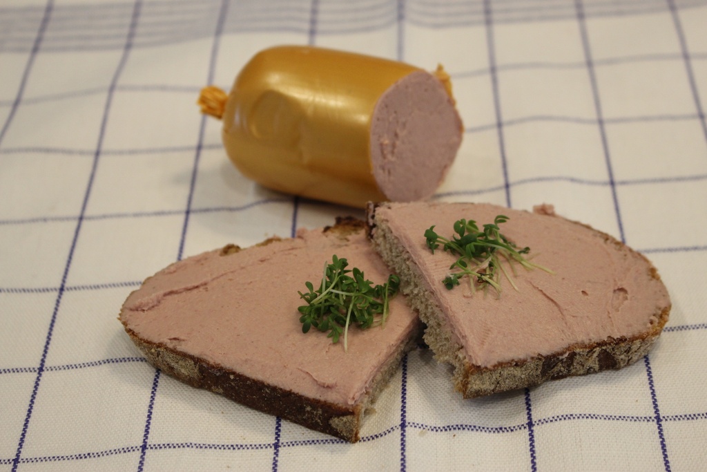 Feine Leberwurst im Darm 150g von Merschformann  