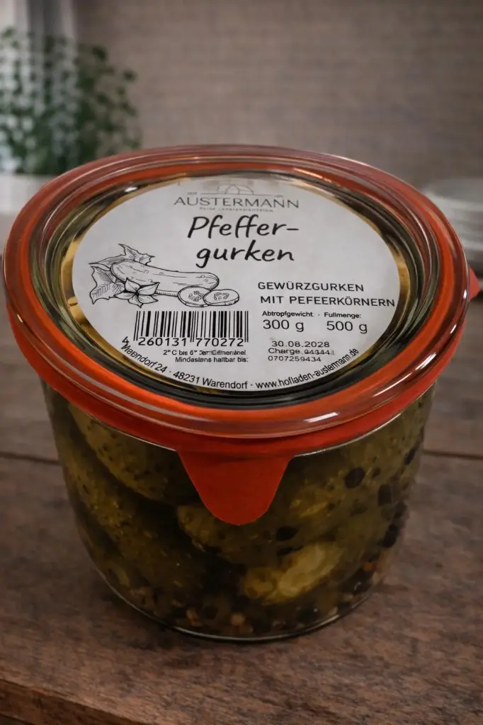 Pfeffergurken 0,5 l von AUS 