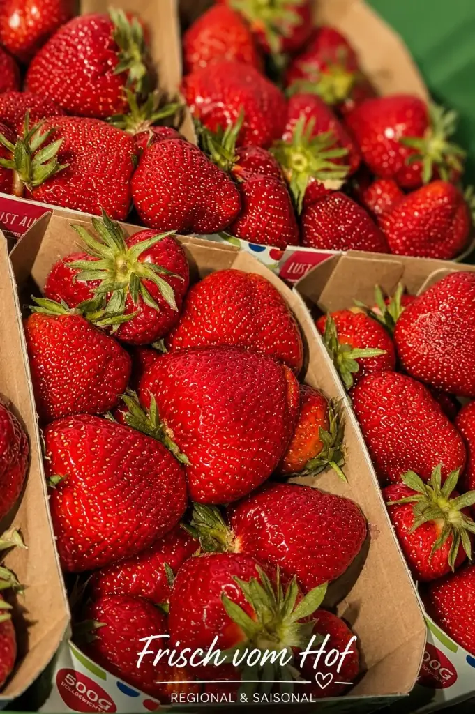 Erdbeeren 2 Schälchen von Rahmann 1kg