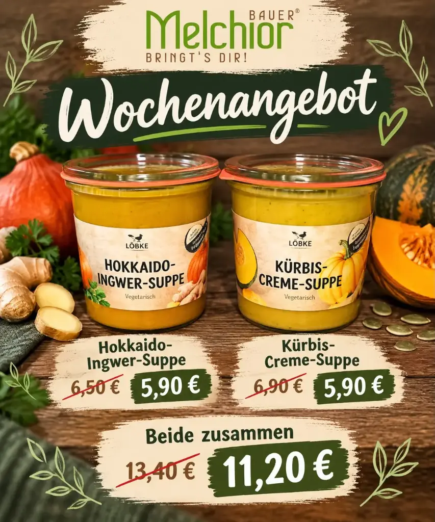 Doppelt Kürbis, doppelt lecker! Paket