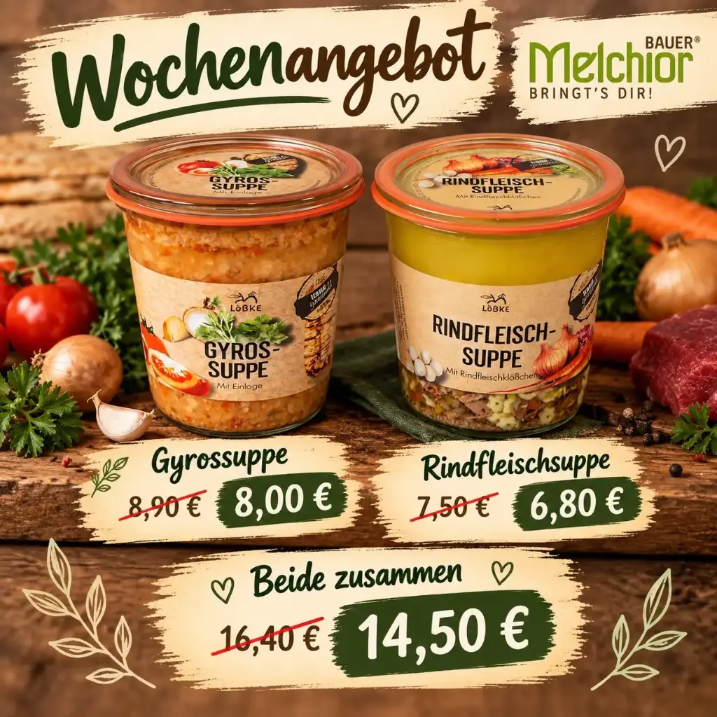 Suppenduo für die Winterzeit 