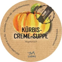 Kürbis-Creme-Suppe 580ml vegetarisch von Löbke