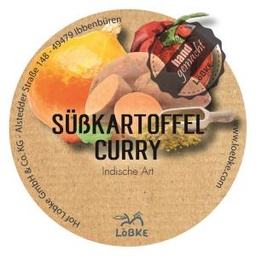 Süßkartoffel-Curry Eintopf 580ml Indische Art von Löbke