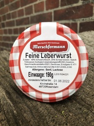 Feine Leberwurst im Glas 190g