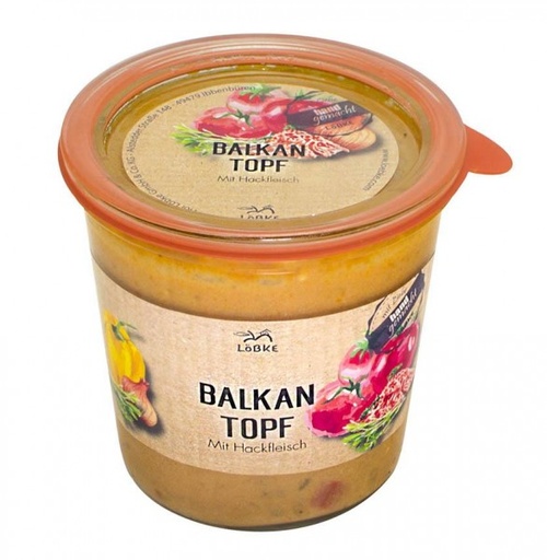 Balkantopf Eintopf mit Hackfleisch 580ml im Weckglas von Löbke
