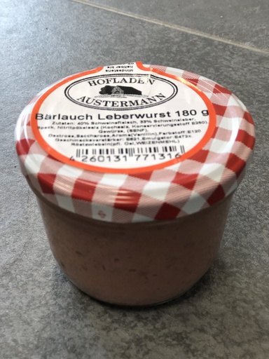 Bärlauch Leberwurst AUS 180g