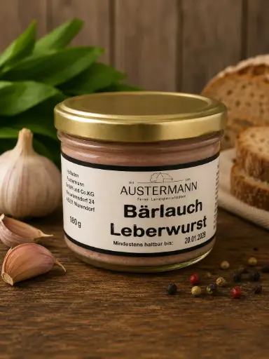 Bärlauch Leberwurst AUS 180g