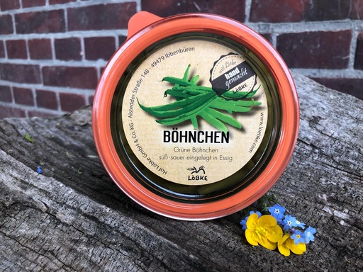 Böhnchen 580ml im Weckglas von Löbke