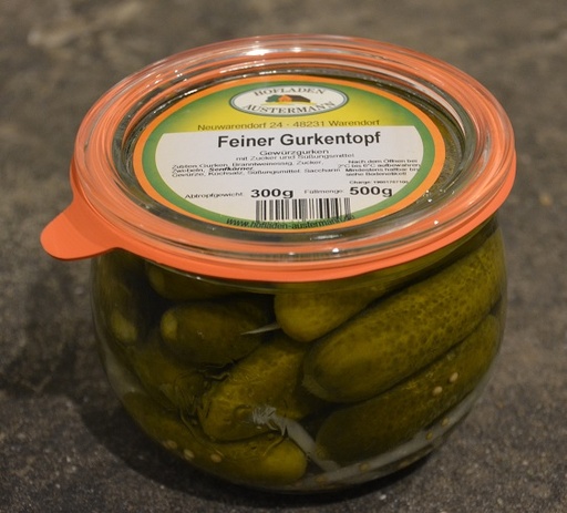 Feiner Gurkentopf 0,5 l von AUS 