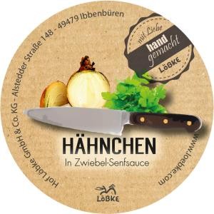 Hähnchen mit Zwiebel-Senfsauce von Löbke
