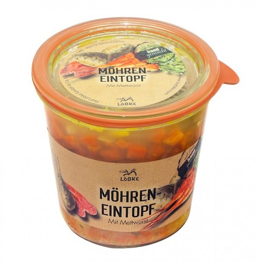 Möhreneintopf mit Mettwurst 580ml von Löbke