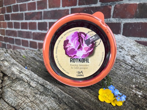 Rotkohl 580ml im Weckglas von Löbke