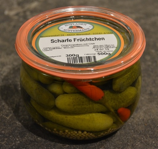 Sauer Gurken 0,5 l von AUS 