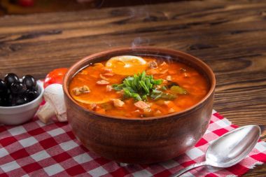 Soljanka-Suppe 580ml im Weckglas von Löbke