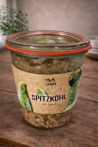 Spitzkohl mit Speck von Löbke 