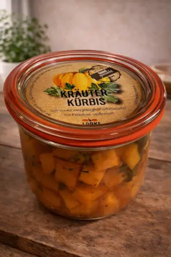 Kräuter Kürbis 580ml von Löbke 