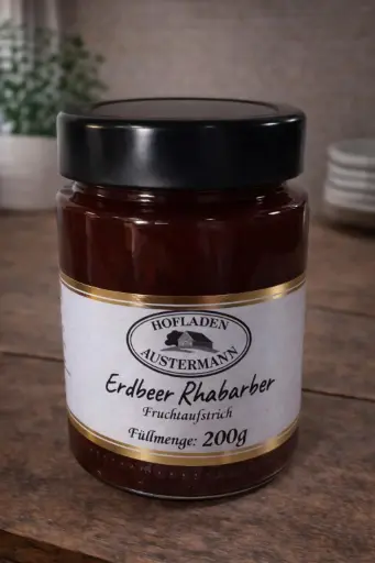 Erdbeere-Rhabarber Fruchtaufstrich von AUS  