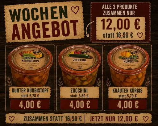 Das eingelegte Dreamteam Paket