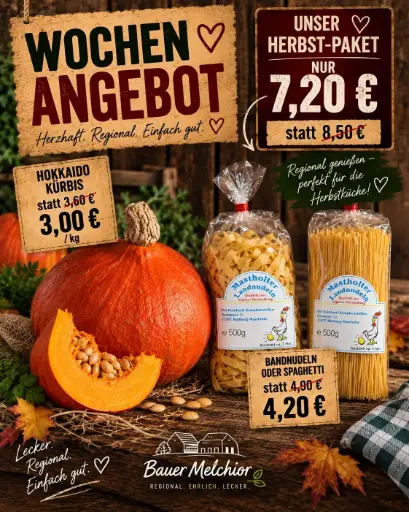 Herbstliebe auf dem Teller (Paket)