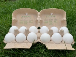 Bodenhaltung-Eier XL Weiß 6er