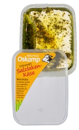 Oskamps Salzlakenkäse Weichkäse Kräuter-Knoblauch 250g