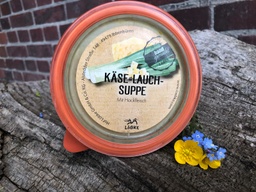 Käse-Lauch-Suppe mit Hackfleisch 580ml von Löbke